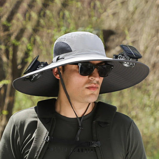 EcoShade™ – The Solar-Powered Cooling Hat